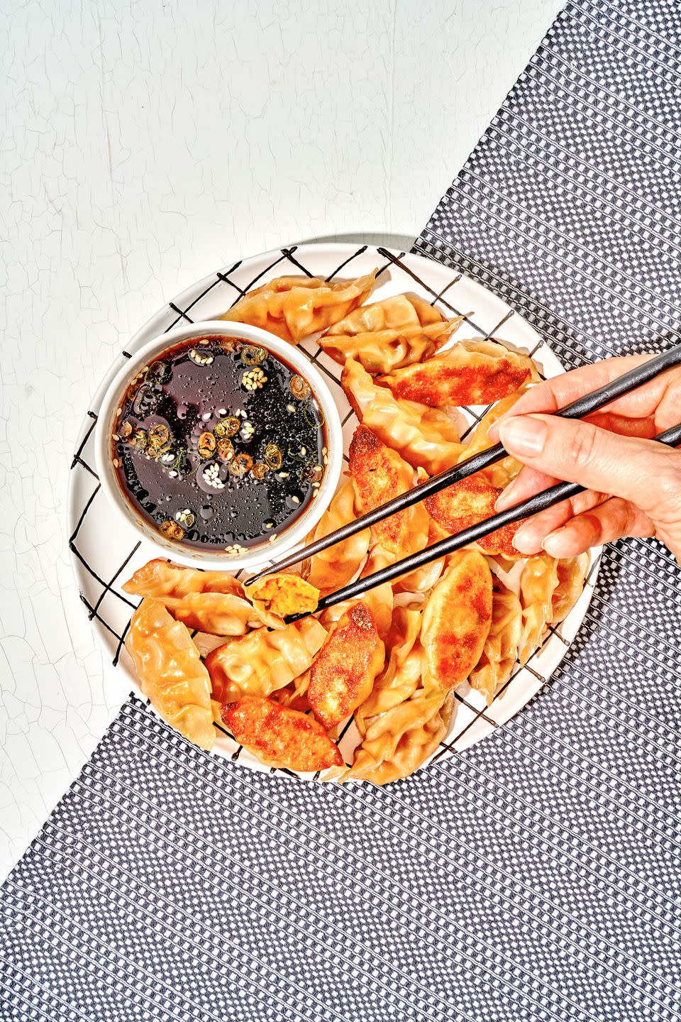 butternut squash potstickers