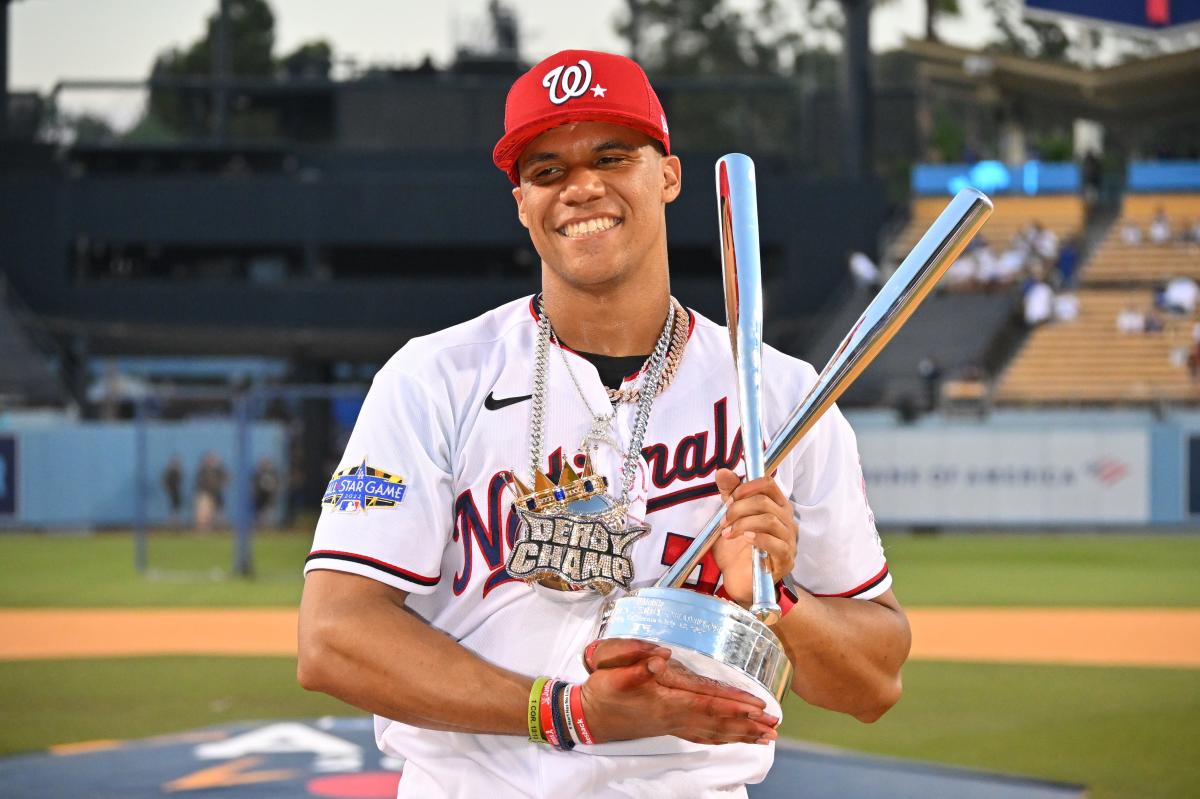 Juan Soto Jerseys, Juan Soto Gear, Home Run Derby Champion Merchandise