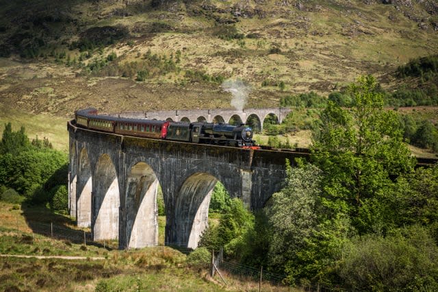 View at Glenfinnan Viaduct