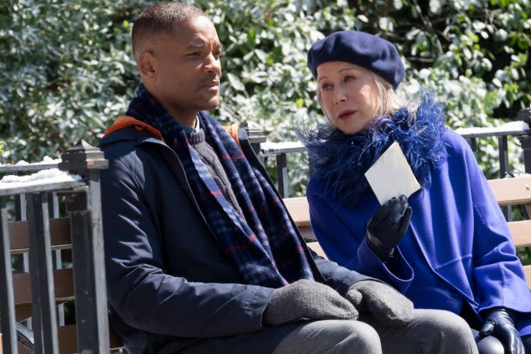 Panned... Will Smtih's new movie Collateral Beauty is getting a kicking - Credit: Warner Bros