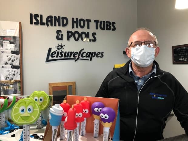 Wayne Gallinger, who has been selling pools and hot tubs for more than 25 years, says he's never seen demand so high and he expects the trend to continue.