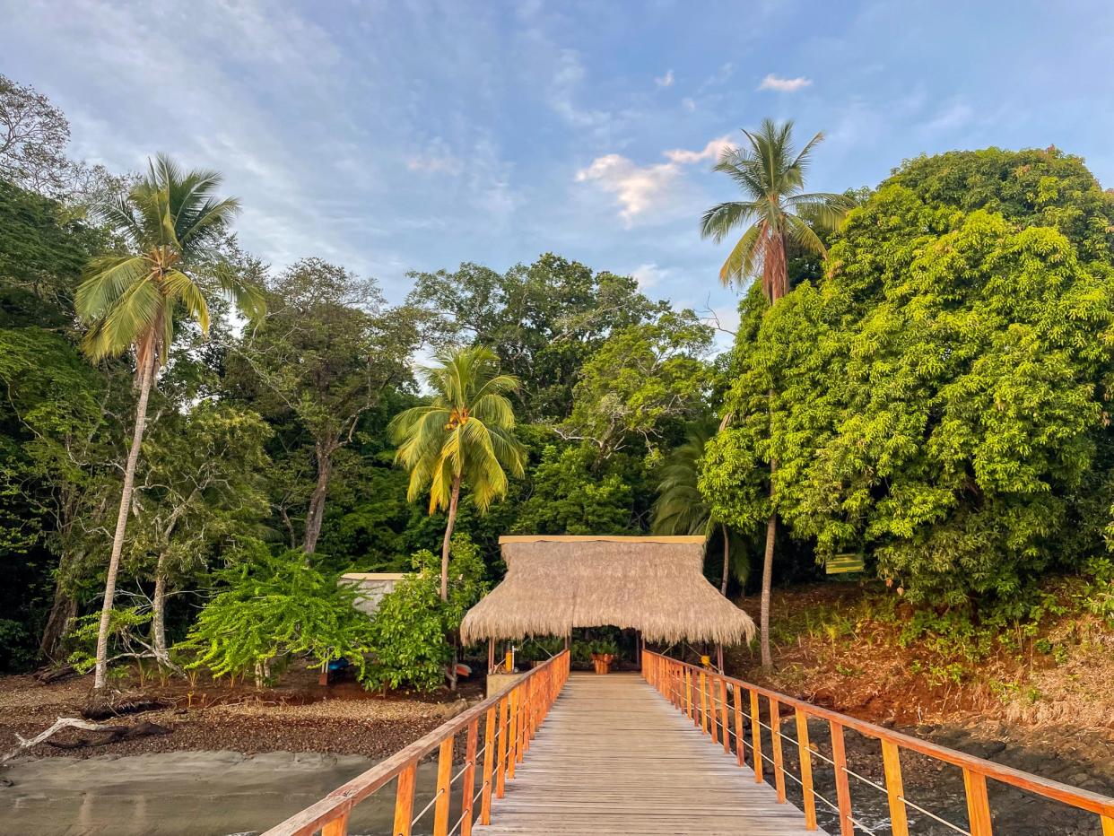 Isla Palenque is a five-star private island resort off the coast of Panama.