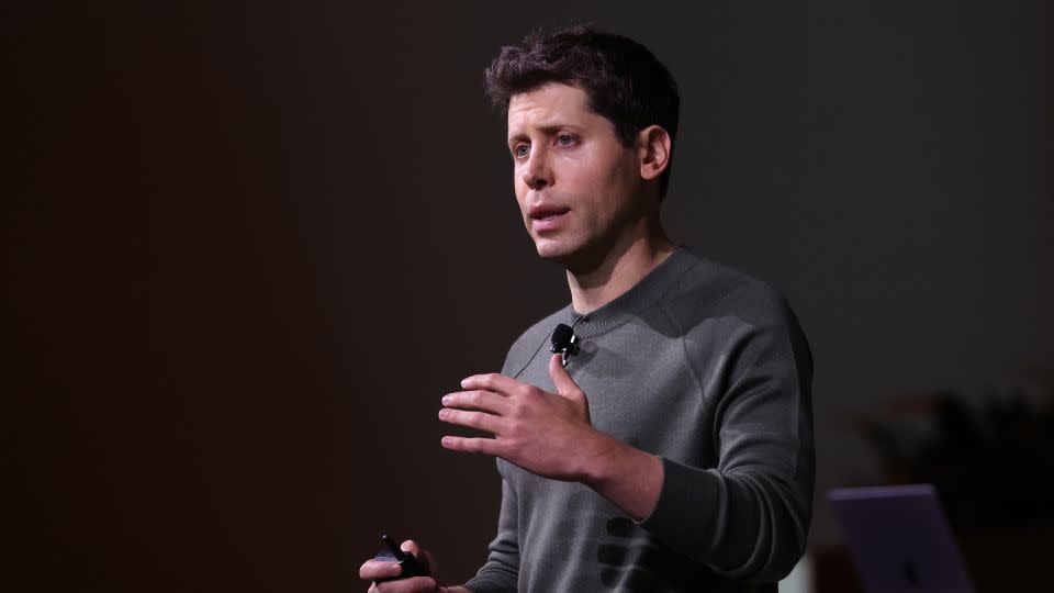 OpenAI CEO Sam Altman speaks during the OpenAI DevDay event on November 06, 2023 in San Francisco, California. - Justin Sullivan/Getty Images