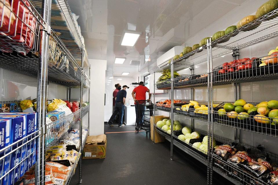 Feeding Northeast Florida's mobile food pantry in Jacksonville is called The Corner Market.