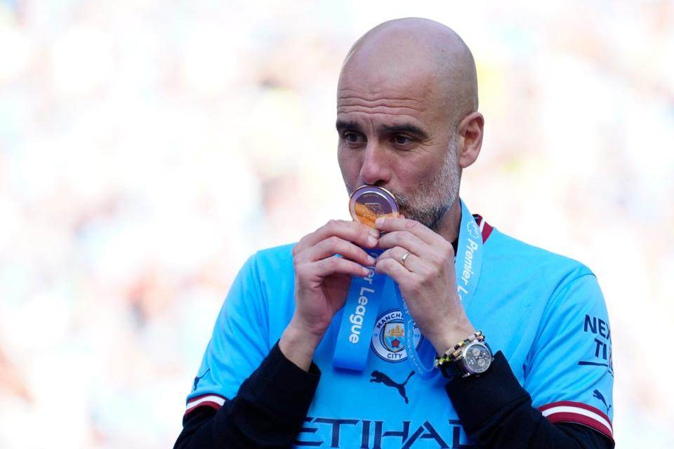 Manchester City’s Premier League future remains uncertain (Copyright 2023 The Associated Press. All rights reserved)