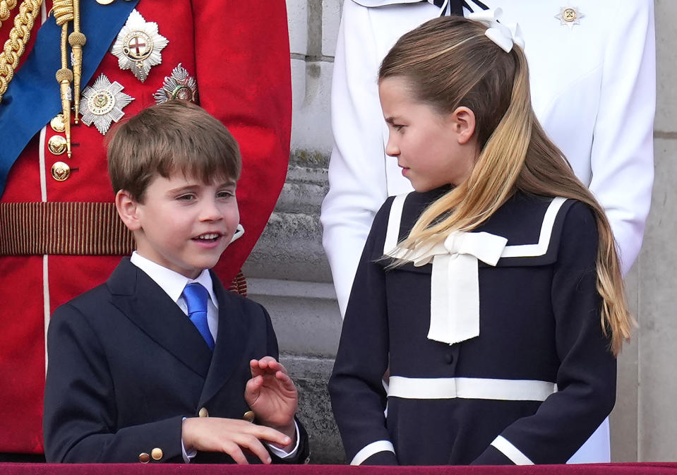 La princesse Charlotte recadre son frère Louis