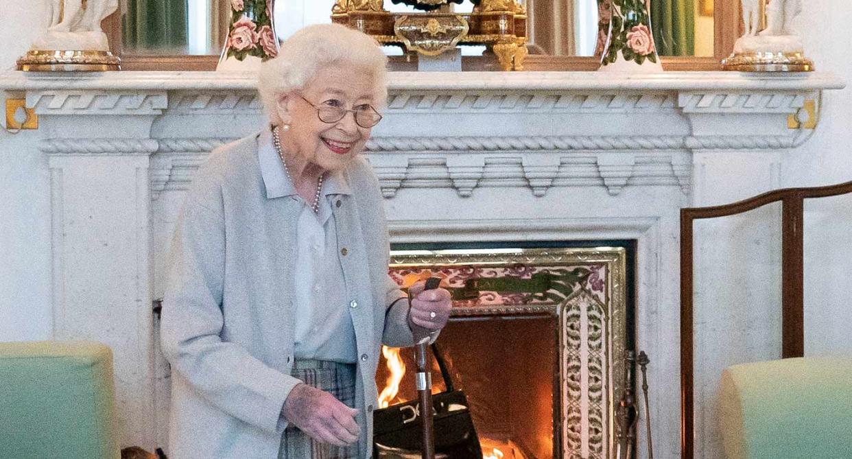 The Queen pictured in September last year, shortly before she died. (Getty)