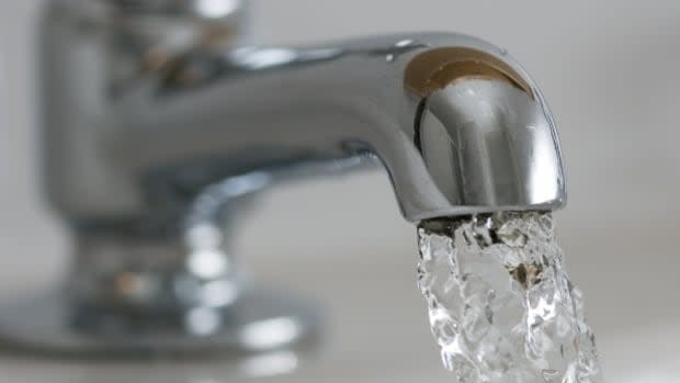 Epcor's ban on non-essential water use continued Tuesday as repair work continued at its E.L. Smith water treatment plant in southwest Edmonton. (Tim Graham/CBC - image credit)