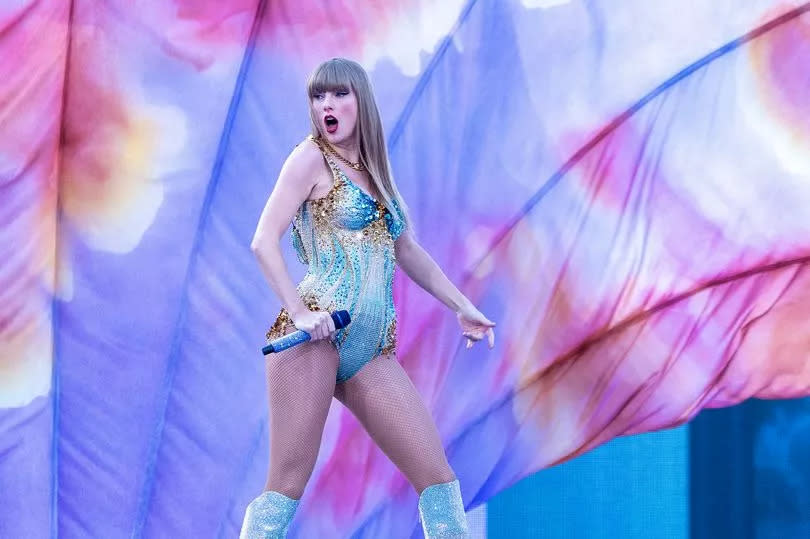 Taylor Swift at the Murrayfield Stadium in Edinburgh