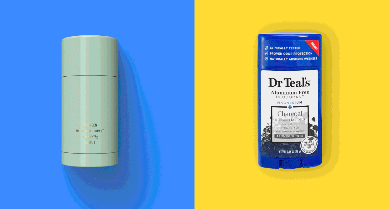 There's a whole new crop of natural deodorants — and they actually work. (GIF: Yahoo Lifestyle)