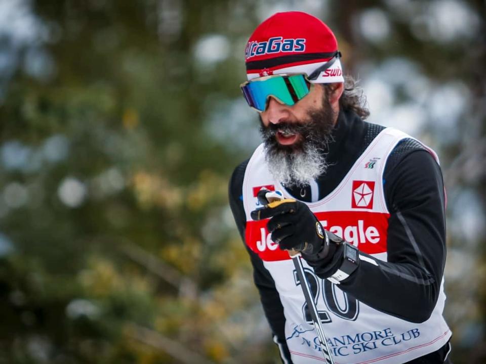 Canada's most decorated winter Paralympian Brian McKeever, seen above in 2020, will compete at one final Games in Beijing before hanging up his skis. (Jeff McIntosh/The Canadian Press - image credit)