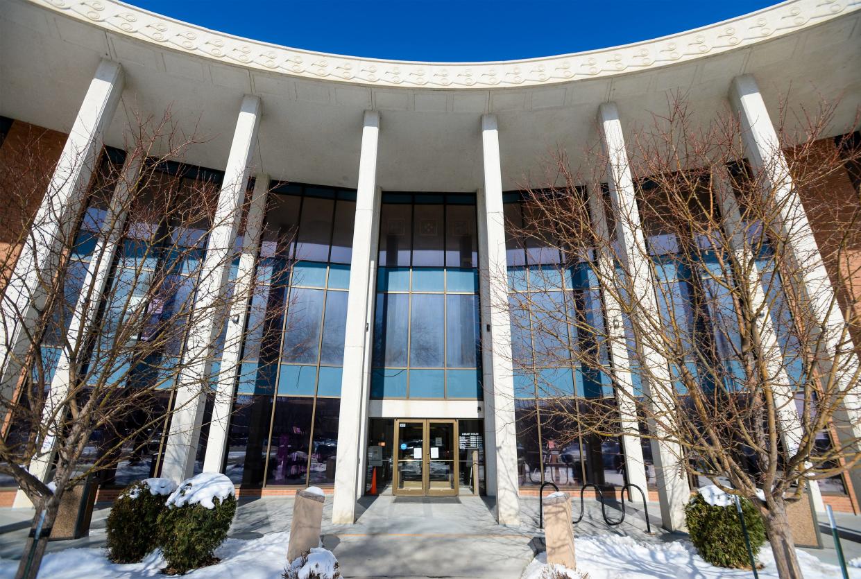 This 2020 file photo shows the Great Falls Public Library. The Great Falls City Commission voted 3-2 to appoint an anti-library levy applicant to the Great Falls Public Library board, following spurious community discussion and debate on Tuesday.