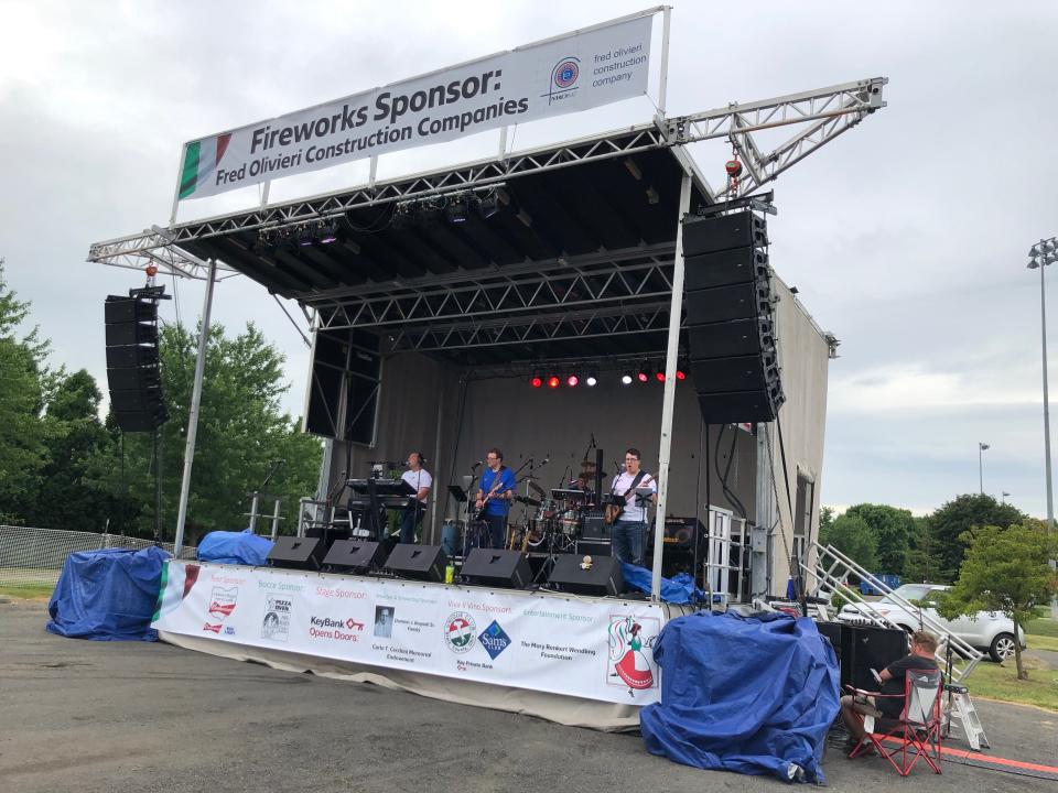 The band Gli Italiani performs at the Stark County Italian-American Festival at Weis Park in Canton. The festival last took place in 2019 at Weis Park. The event did not take place in 2020 and 2021 due to the pandemic.