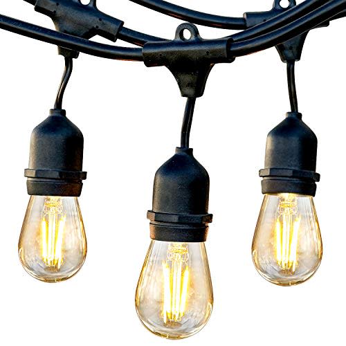 3) Brightech Ambience Pro Waterproof LED Outdoor String Lights