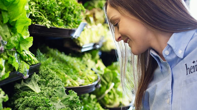 Heinen's lettuce and produce