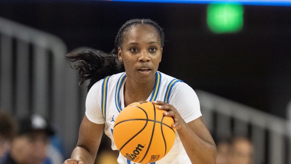 Charisma Osborne scored 36 points in UCLA's win over Oklahoma on Monday night.