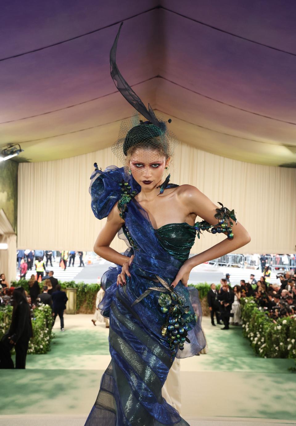 <h1 class="title">The 2024 Met Gala Celebrating "Sleeping Beauties: Reawakening Fashion" - Red Carpet</h1><cite class="credit">Kevin Mazur/MG24/Getty Images</cite>
