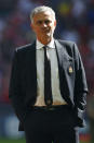 Football Soccer Britain - Leicester City v Manchester United - FA Community Shield - Wembley Stadium - 7/8/16 Manchester United manager Jose Mourinho before the game Reuters / Eddie Keogh Livepic EDITORIAL USE ONLY. No use with unauthorized audio, video, data, fixture lists, club/league logos or "live" services. Online in-match use limited to 45 images, no video emulation. No use in betting, games or single club/league/player publications. Please contact your account representative for further details.