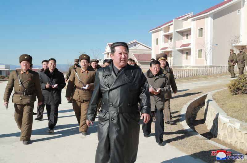 North Korean leader Kim Jong Un visits Samjiyon City