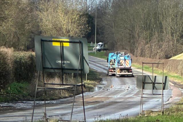 Delays as major road into town flooded AGAIN