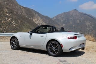 2016 Mazda MX-5 Miata drive, Southern California, July 2015