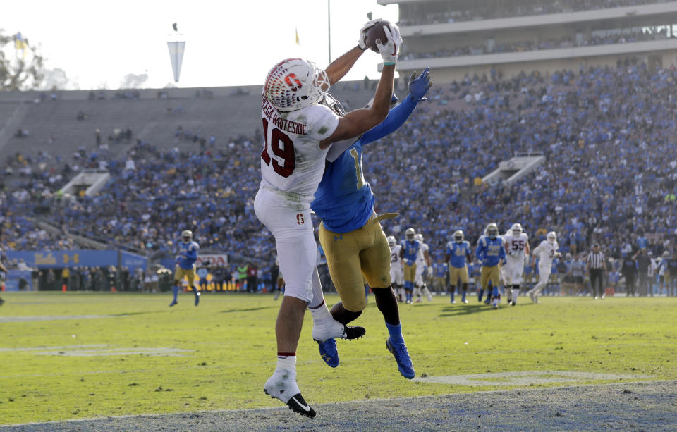 Stanford wide receiver JJ Arcega-Whiteside. (AP Photo)