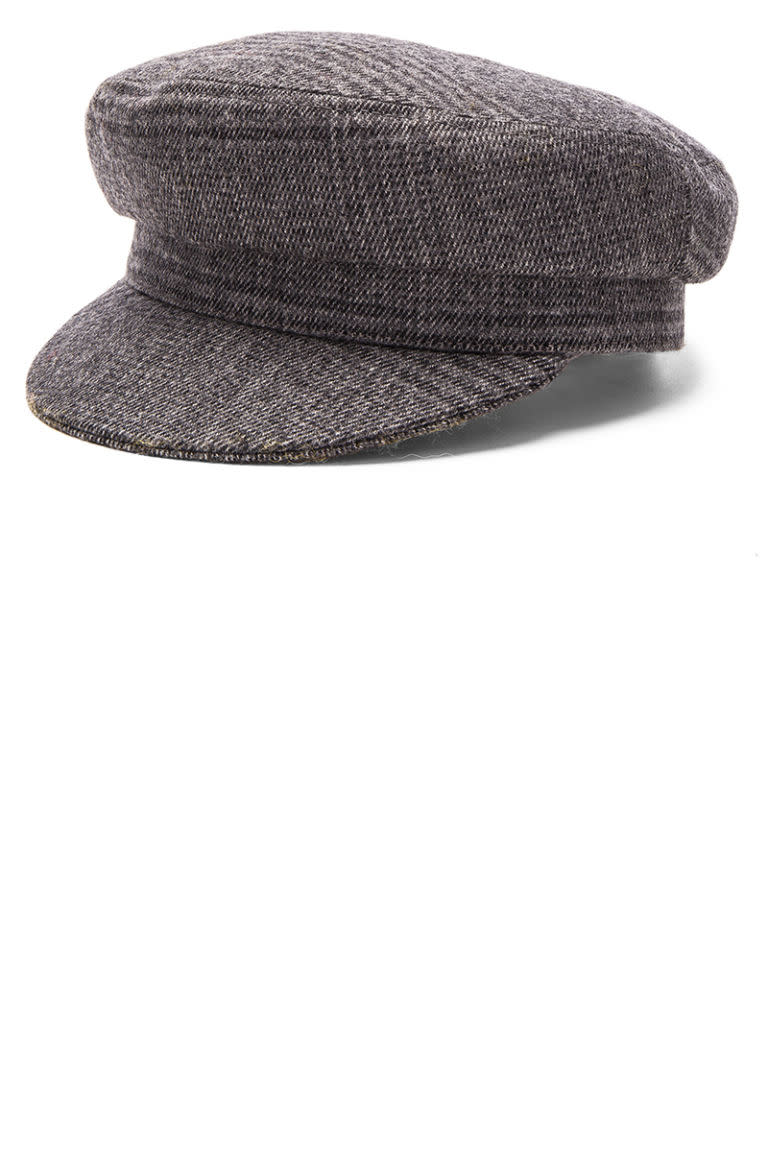 <p><strong>Isabel Marant Etoile</strong> hat, $160, <a rel="nofollow noopener" href="http://www.fwrd.com/product-isabel-marant-etoile-evie-flanelle-hat-in-grey/ETOI-WH4/?d=Womens&srcType=plpaltimage&list=plp-list-7" target="_blank" data-ylk="slk:fwrd.com;elm:context_link;itc:0;sec:content-canvas" class="link ">fwrd.com</a>. </p>