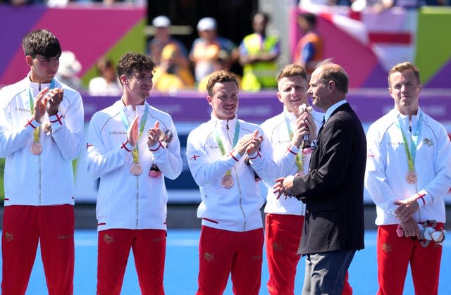 England hockey bronze Birmingham