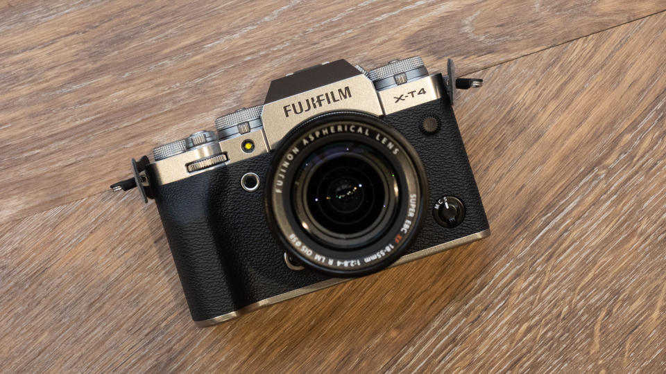 best low-light camera: Fujifilm X-T4