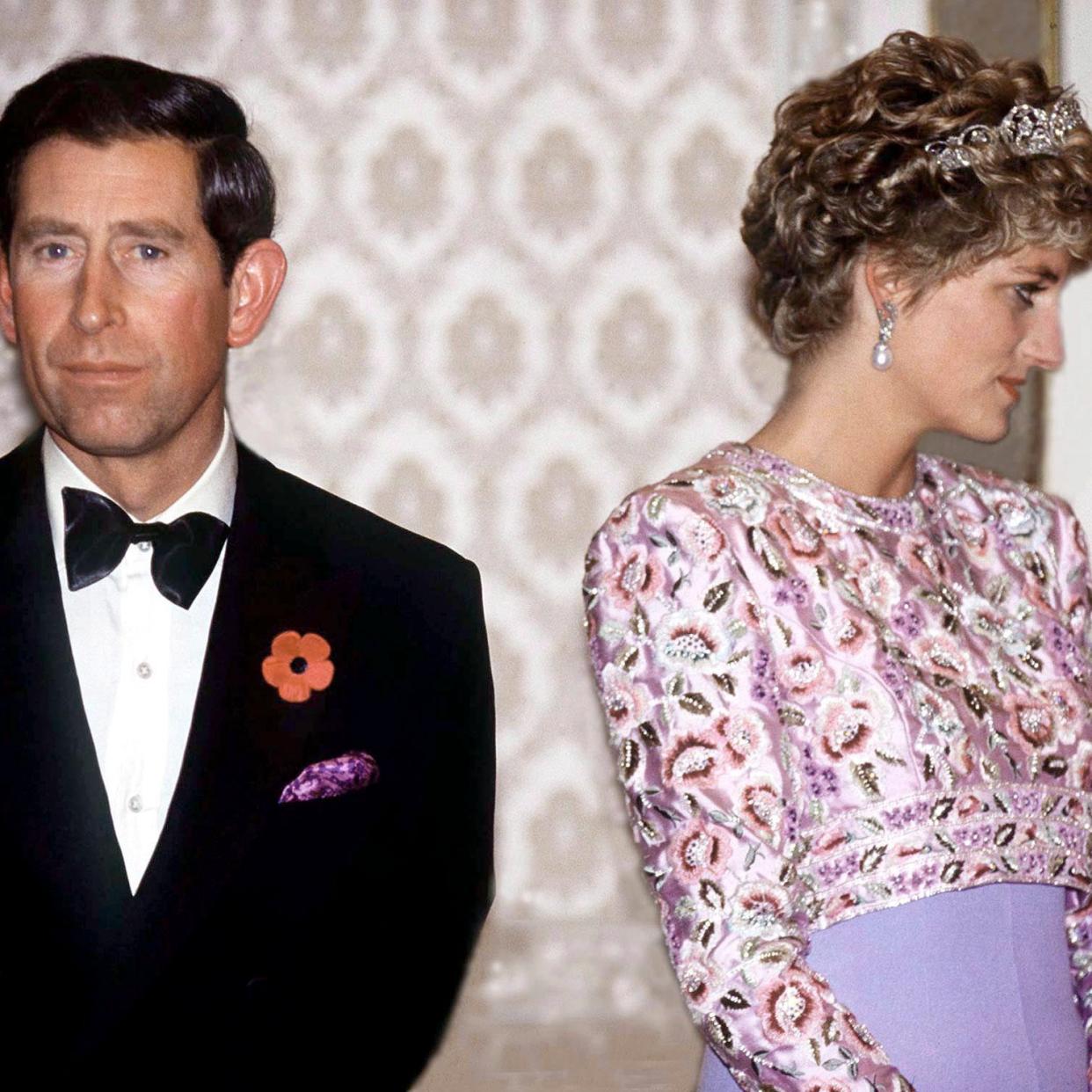  Prince Charles and Princess Diana. 