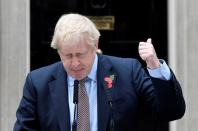 Boris Johnson announces the general election in London