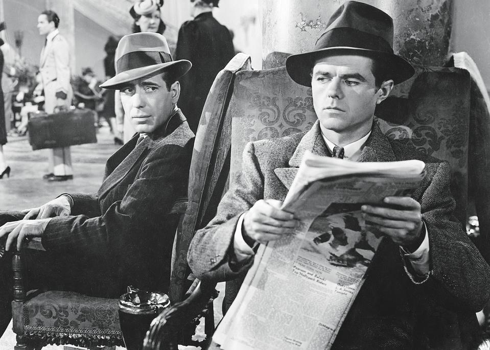 Humphrey Bogart, Elisha Cook Jr., <i>The Maltese Falcon</i>, 1941.<span class="copyright">Warner Bros., TASCHEN</span>