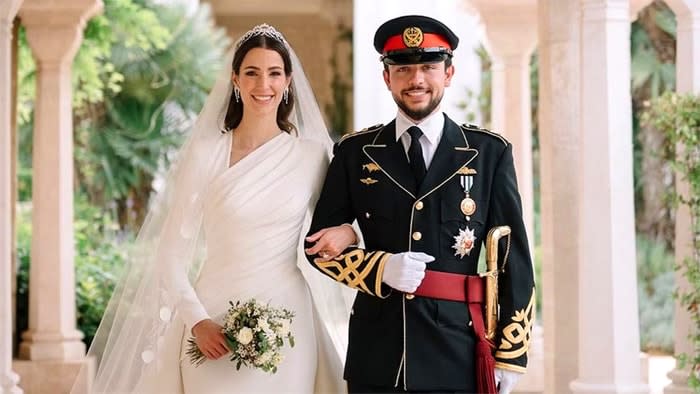 Boda de Hussein y Rajwa de Jordania