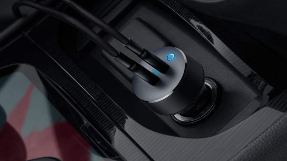 The Anker Powerdrive III Duo charges electronics fast.