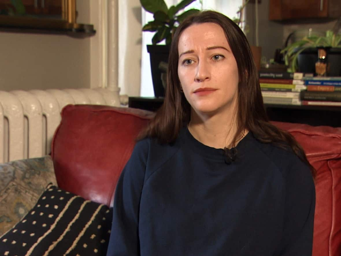 Despite having a full scholarship, two part-time jobs, no vehicle, and using her university's food bank, Tiffany Campbell says staying in Halifax may be impossible. (Paul Poirier/CBC - image credit)