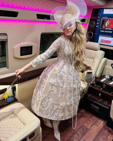 <p>Sarah Jessica Parker/Instagram</p> Sarah Jessica Parker Heads to the 2024 Met Gala.