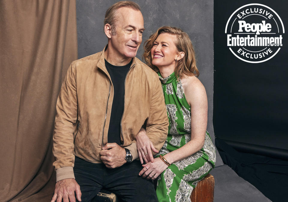 Bob Odenkirk and Mireille Enos (<em>Lucky Hank</em>)