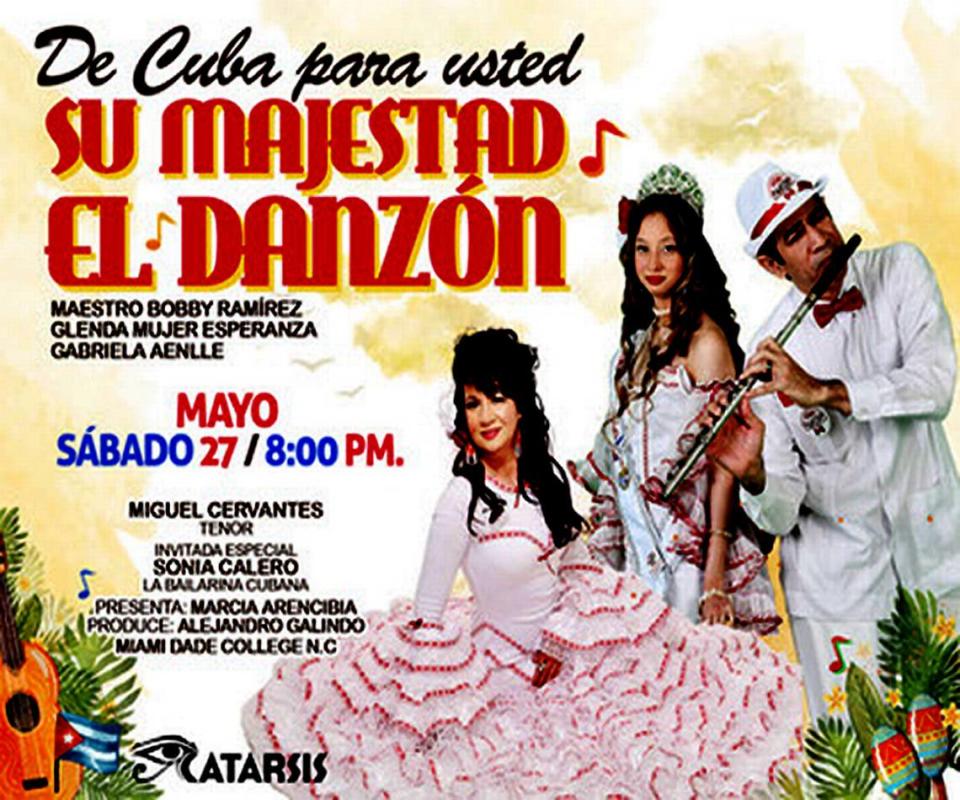 Su majestad el danzón de Cuba para ustedes en el Teatro Trail.