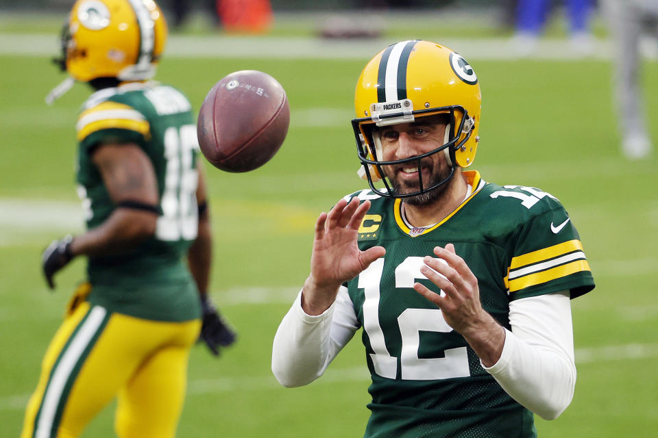 If the Packers end up wanting to trade Aaron Rodgers, it's about to get easier to do so. (Photo by Dylan Buell/Getty Images)