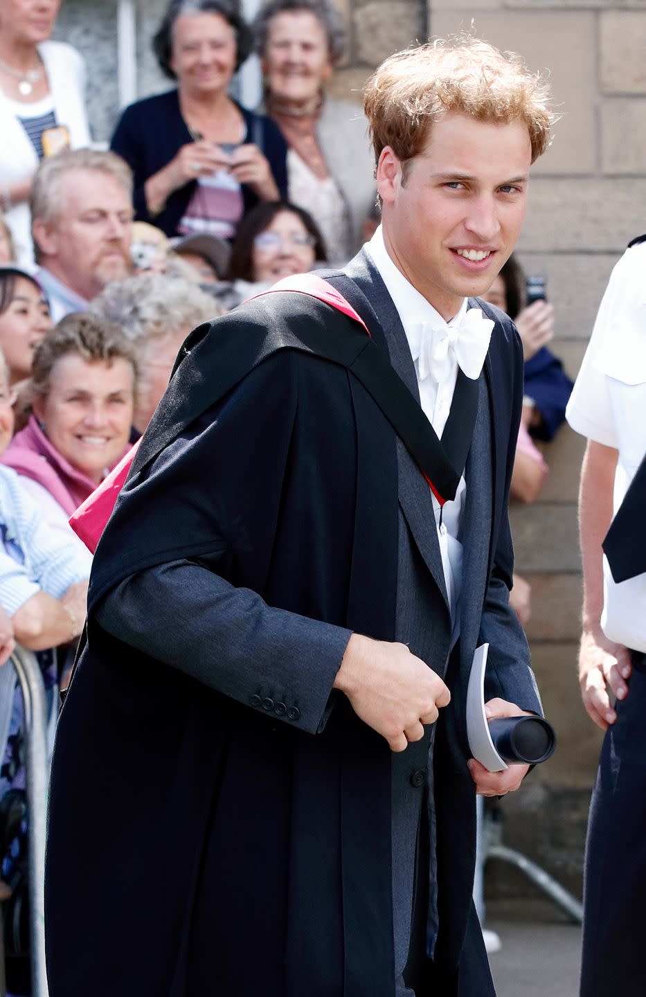 prince william attends his graduation ceremony at the university of st andrews
