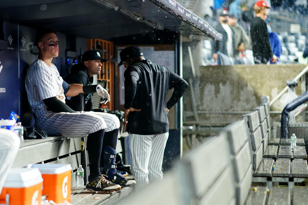 MLB playoffs: Yankees-Guardians ALDS Game 2 postponed due to rain, will be played Friday afternoon