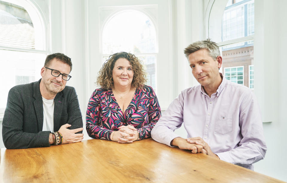 L to R: Will Gould, Frith Tiplady, Matthew Read