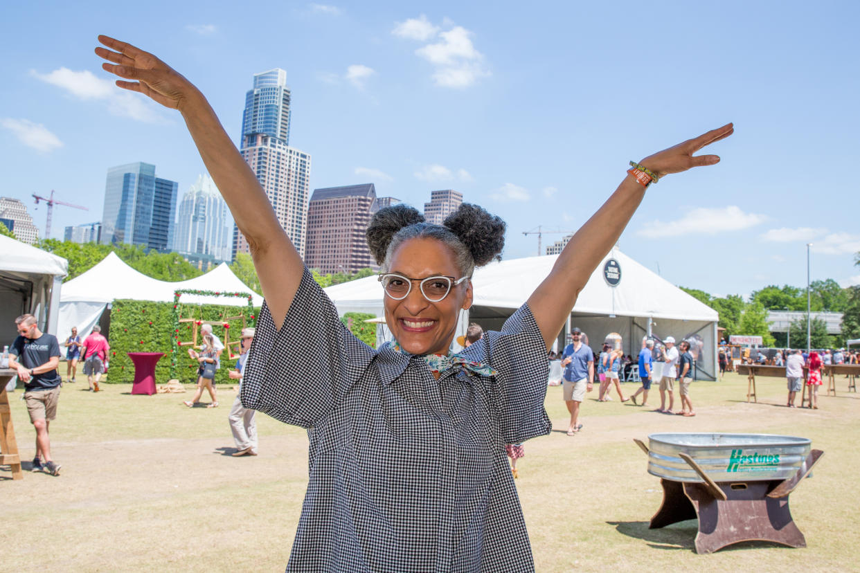 AUSTIN, TEXAS - APRIL 28: Chef Carla Hall attends the Austin FOOD & WINE Festival at Auditorium Shores on April 28, 2019 in Austin, Texas. (Photo by Rick Kern/Getty Images)