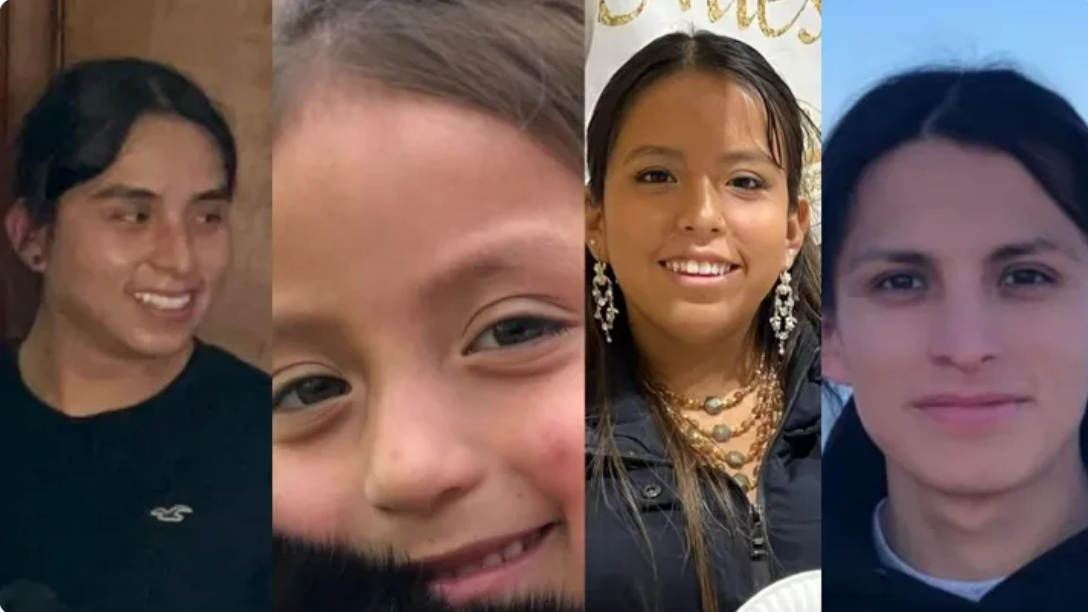 Four siblings — 9-year-old Daniela, 14-year-old Lilian, 23-year-old Fabian, and 25-year-old Daniel — died after their vehicle was hit head-on by a wrong-way driver on U.S. 10 in Waupaca County.