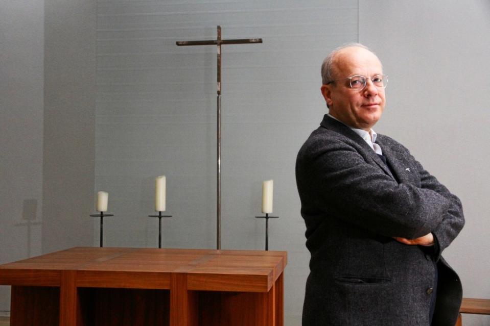 Jesuitenpater Klaus Mertes, ehemaliger Direktor des Canisius-Kollegs, kritisiert die katholische Kirche heute härter als 2010.<span class="copyright">dpa Picture-Alliance / Marc Tirl</span>