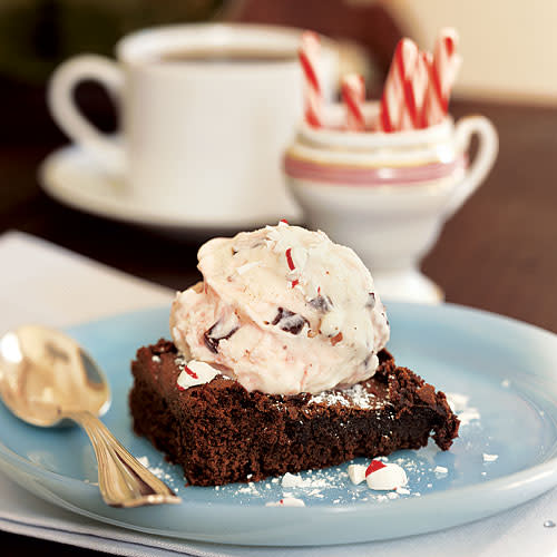 Peppermint Brownie à la Mode