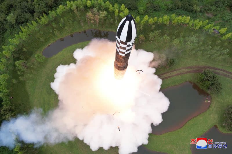 Hwasong-18 ICBM test launch