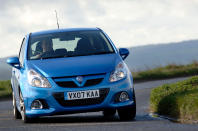 <p class="xmsonormal"><span>The Vauxhall Corsa VXR has always enjoyed a reputation as a bit of tearaway, and it’s deserved in some of the best possible ways. It’s not the most finessed supermini hot hatch in the way it delivers its power, which varies between 178- and 202bhp depending on the age and version you choose. All deliver 0-62mph in the mid-six second bracket and feel feisty on the road. Given all Corsa VXRs feel similar, a 2008 model with around 80,000 miles on the clock for about <strong>£2500 </strong>seems like strong value and will entertain your inner hooligan for many miles.</span></p>