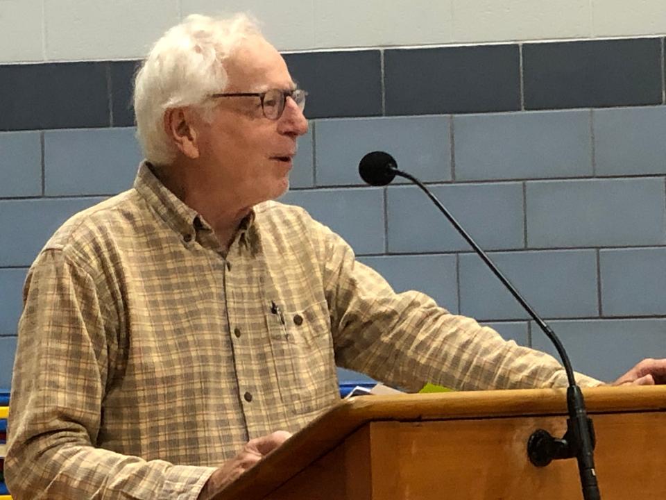 Wellfleet Planning Board Chairman Gerry Parent had a lot of explaining to do about the 10 zoning bylaw changes and amendments at the Town Meeting on Monday.