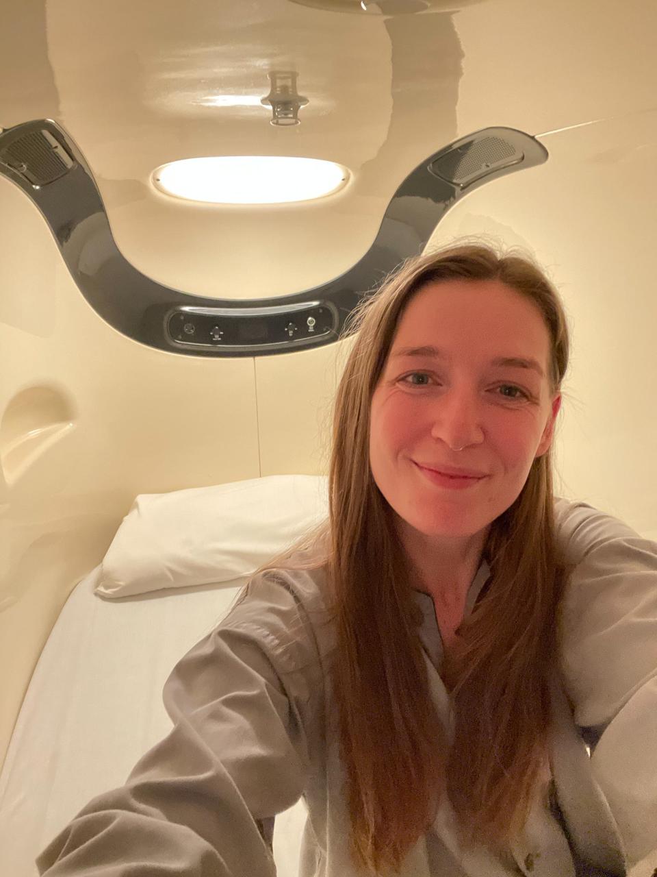 Nine Hours Capsule Hotel at the Narita Airport in Japan, Monica Humphries, “I spent $60 for a capsule stay in Tokyo’s airport to be steps away from my terminal.”